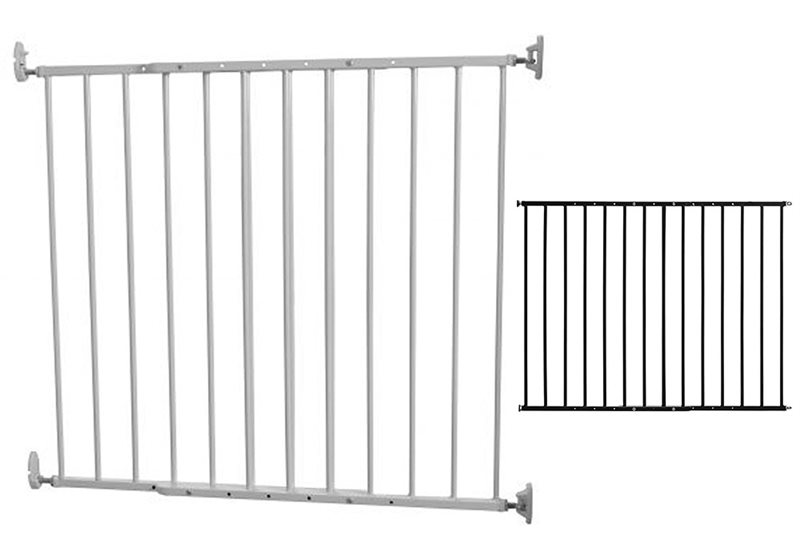 Skruvgrind SafetyGate Sam HomeSafety, 68-106 cm