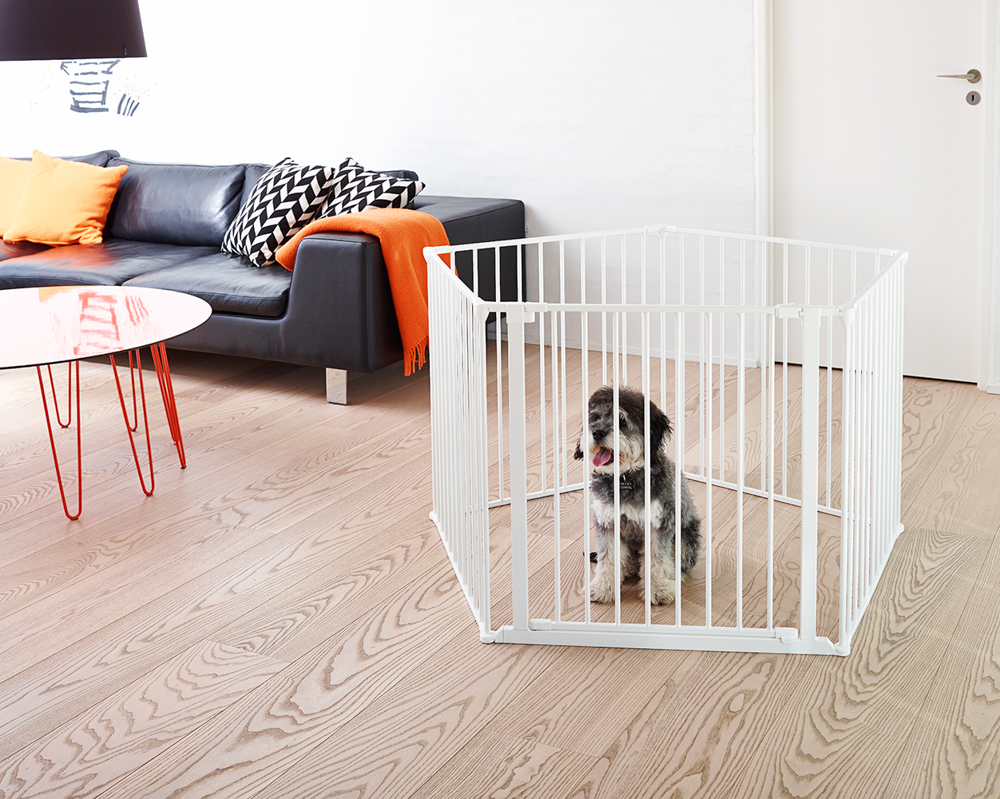 Köp PET FLEX Valphage Scandinavian Pet Design, vit | HomeSafety.se