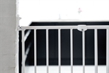 Hundgrind PET Gate Streamline metall BabyDan, 62,5-106,8 cm, vit