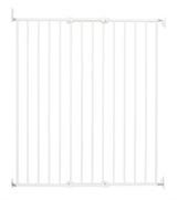 Hundgrind PET Gate Streamline metall BabyDan, 62,5-106,8 cm, vit